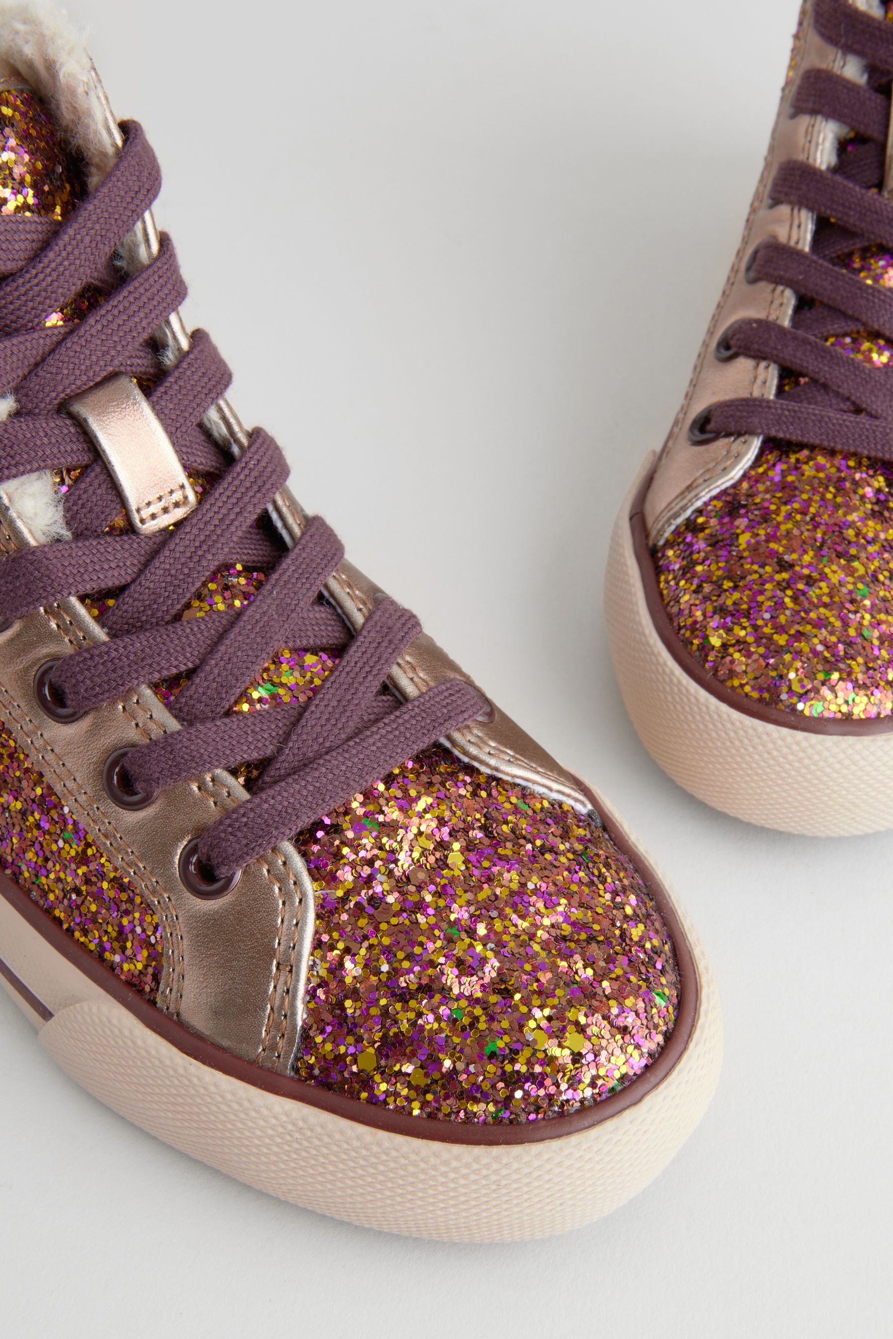 Red sequin high tops shop