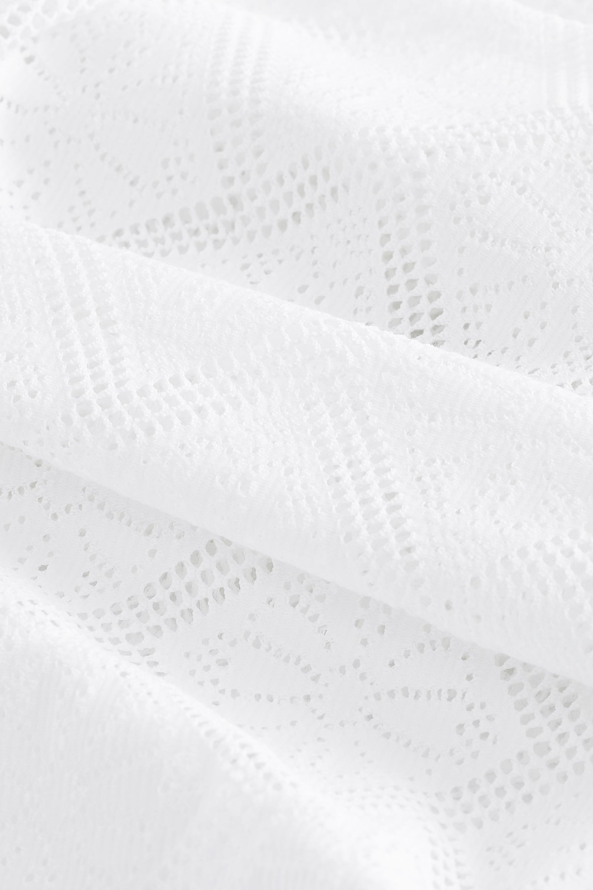 White Crochet Cardigan - Image 6 of 6