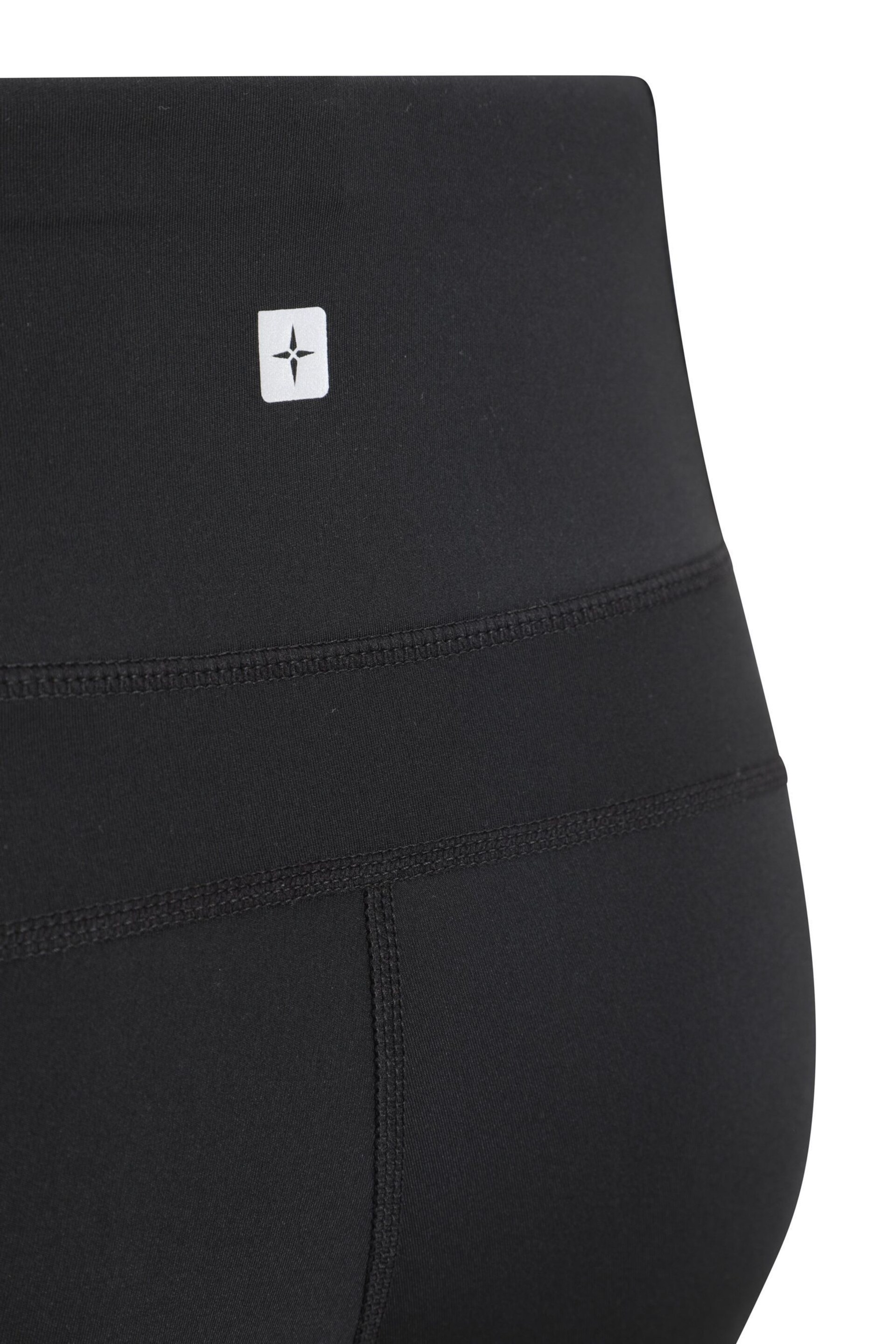 Mountain Warehouse Black Blackout Womens High Waisted Leggings - Image 6 of 6