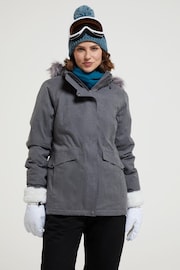 Mountain Warehouse Grey Snow II Womens Waterproof Ski Coat - Image 1 of 7