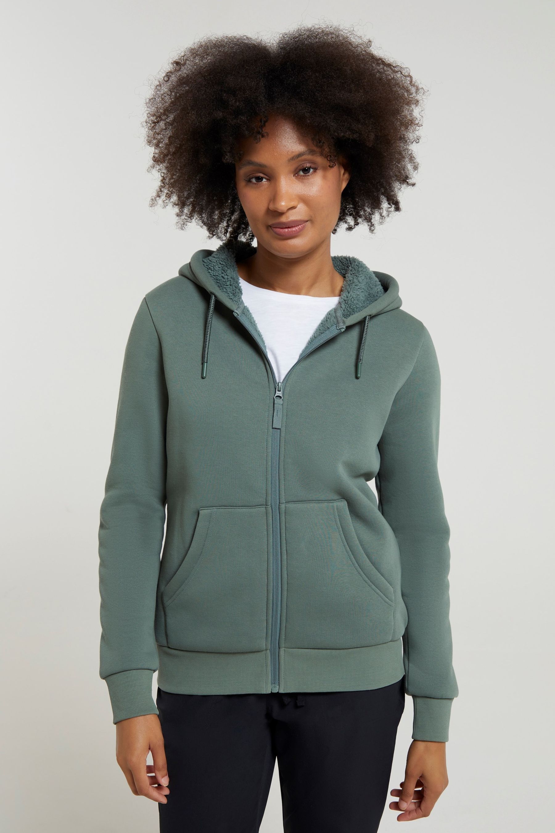 Ladies sherpa lined jacket online