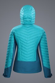 Mountain Warehouse Blue Ultra Siurana Womens Water Resistant Insulated Jacket - Image 3 of 3