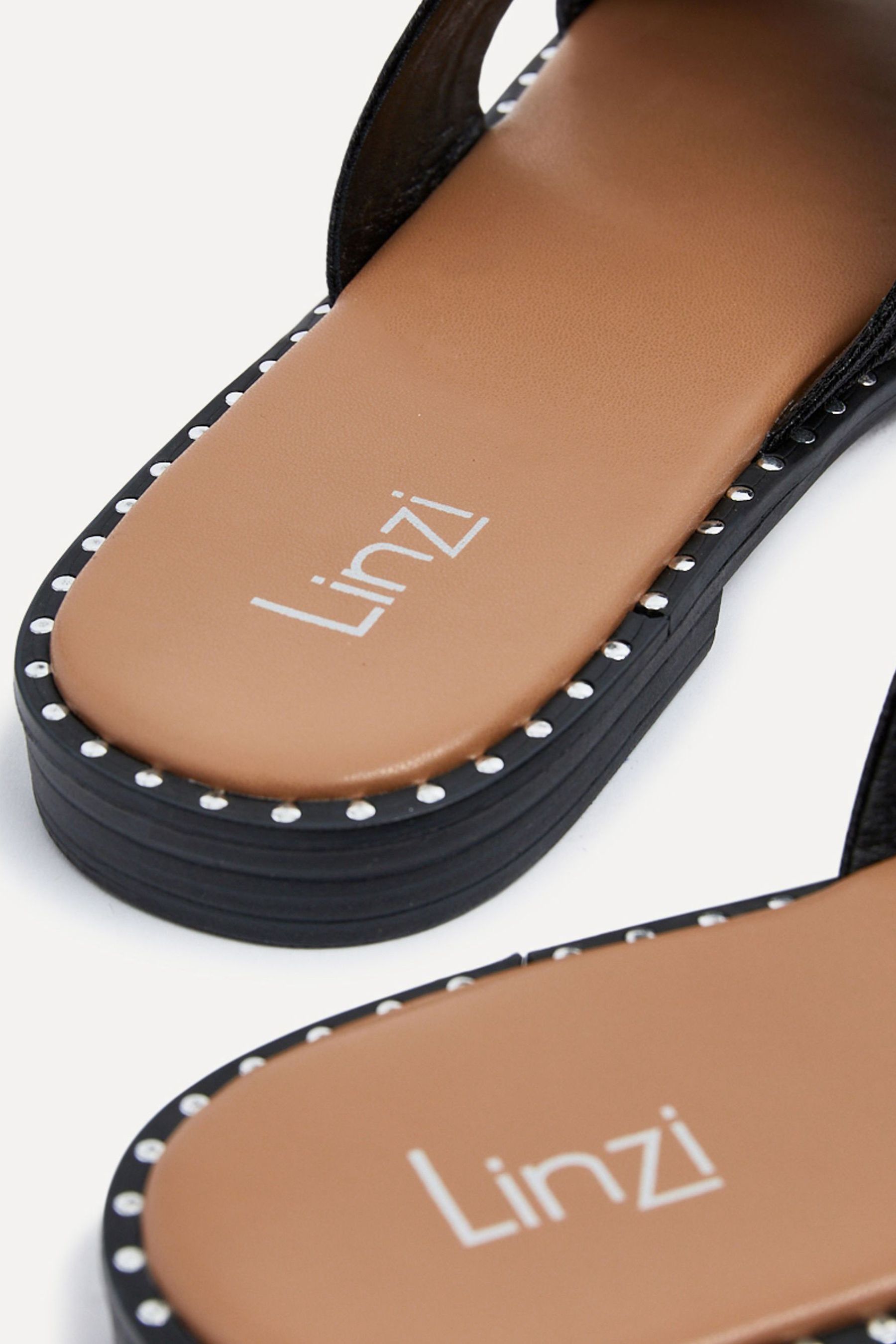 Diamante strap sandals top