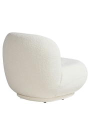 Barker and Stonehouse Ivory Margot Boucle Chair - Image 4 of 7