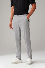 Grey Motionflex Stretch Jersey Joggers - Image 1 of 8