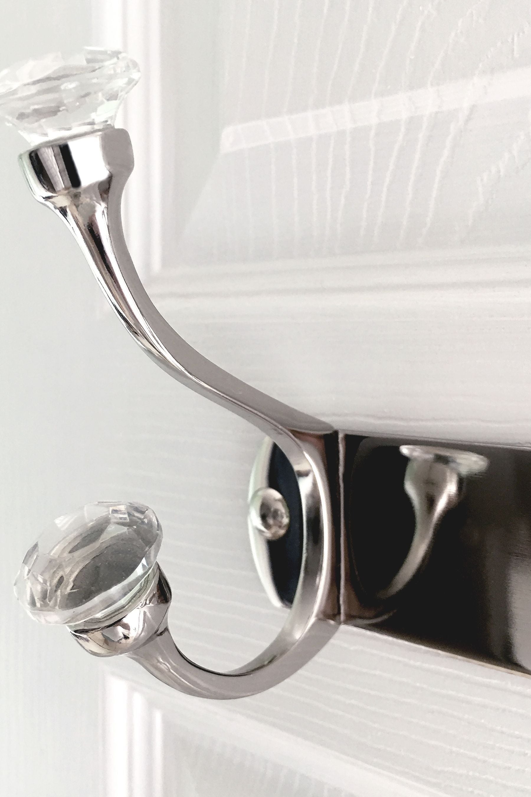 Buy Laura Ashley Chrome Frances 4 Peg Coat Hook Holdbacks from the Next UK online shop