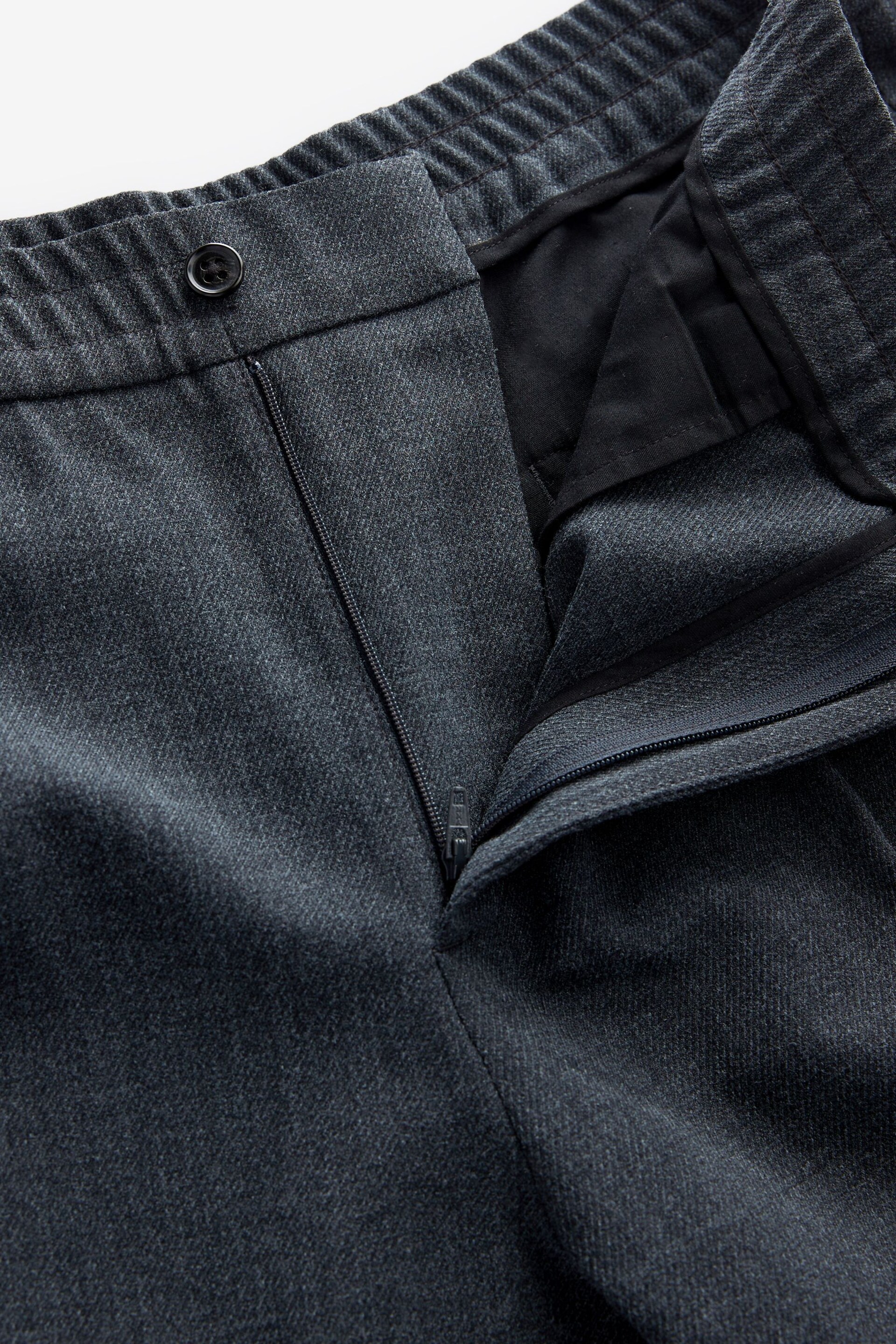Charcoal Grey Relaxed Fit EDIT Jogger Trousers - Image 3 of 9