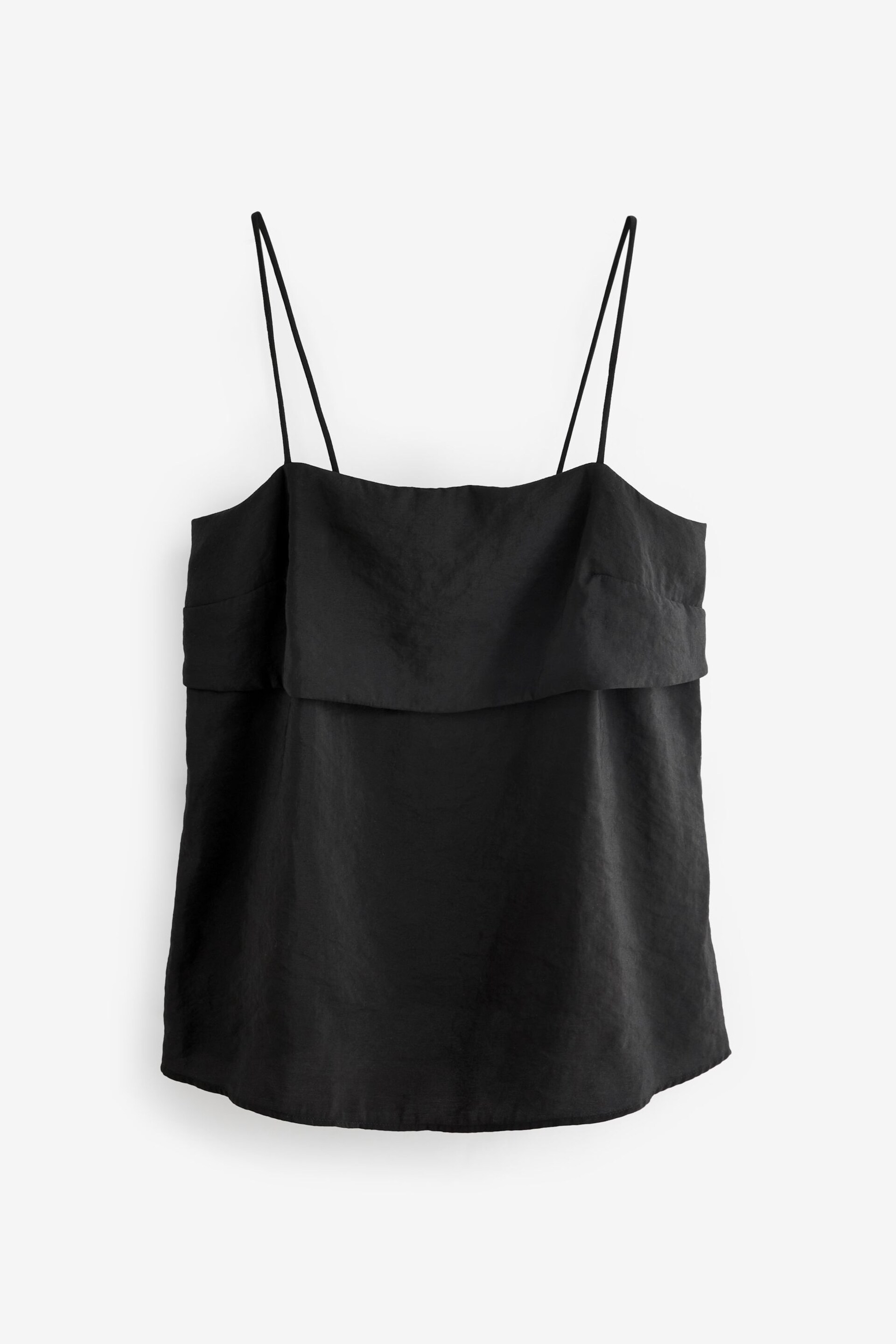 Black Layered Cami Top - Image 5 of 6