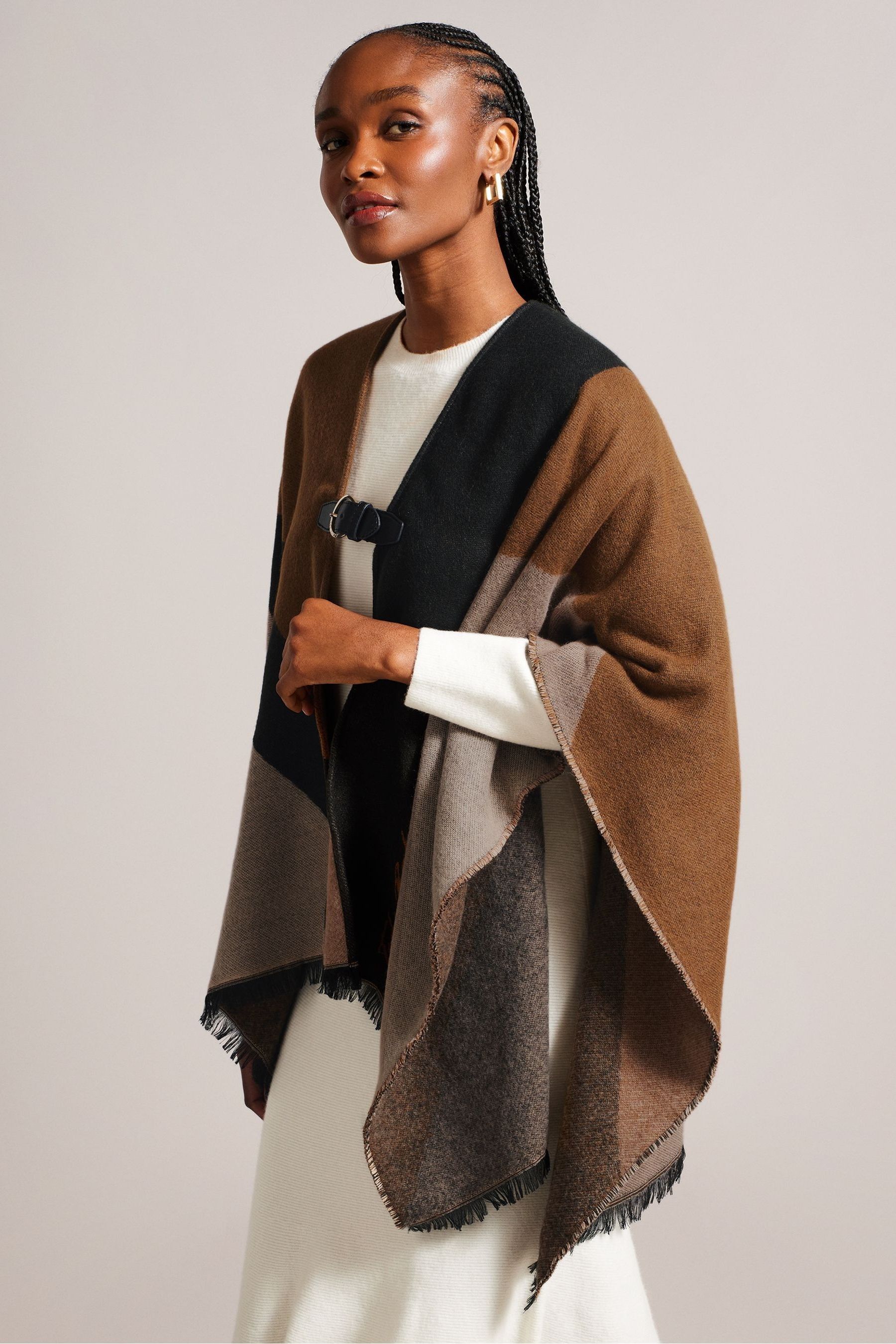Ted baker poncho coat 2025