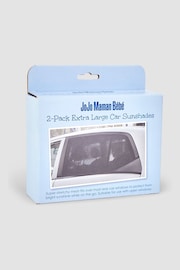 JoJo Maman Bébé Black 2-Pack Extra Large Car Sunshades - Image 1 of 2