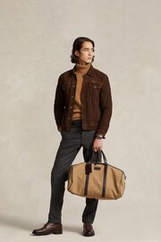 Polo Ralph Lauren Leather-Trim Canvas Duffel Bag - Image 2 of 6