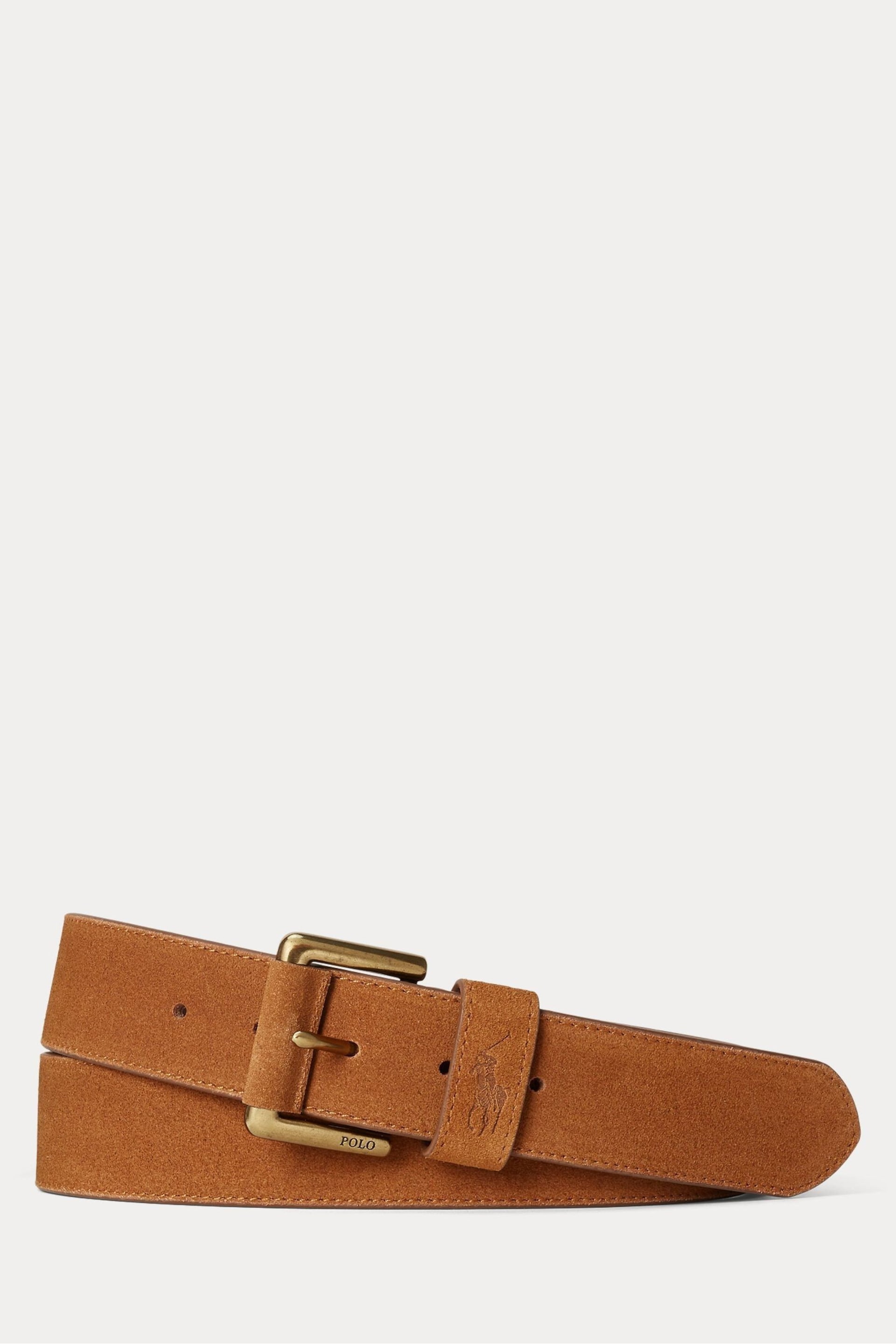 Polo Ralph Lauren Signature Pony Suede Belt - Image 2 of 3