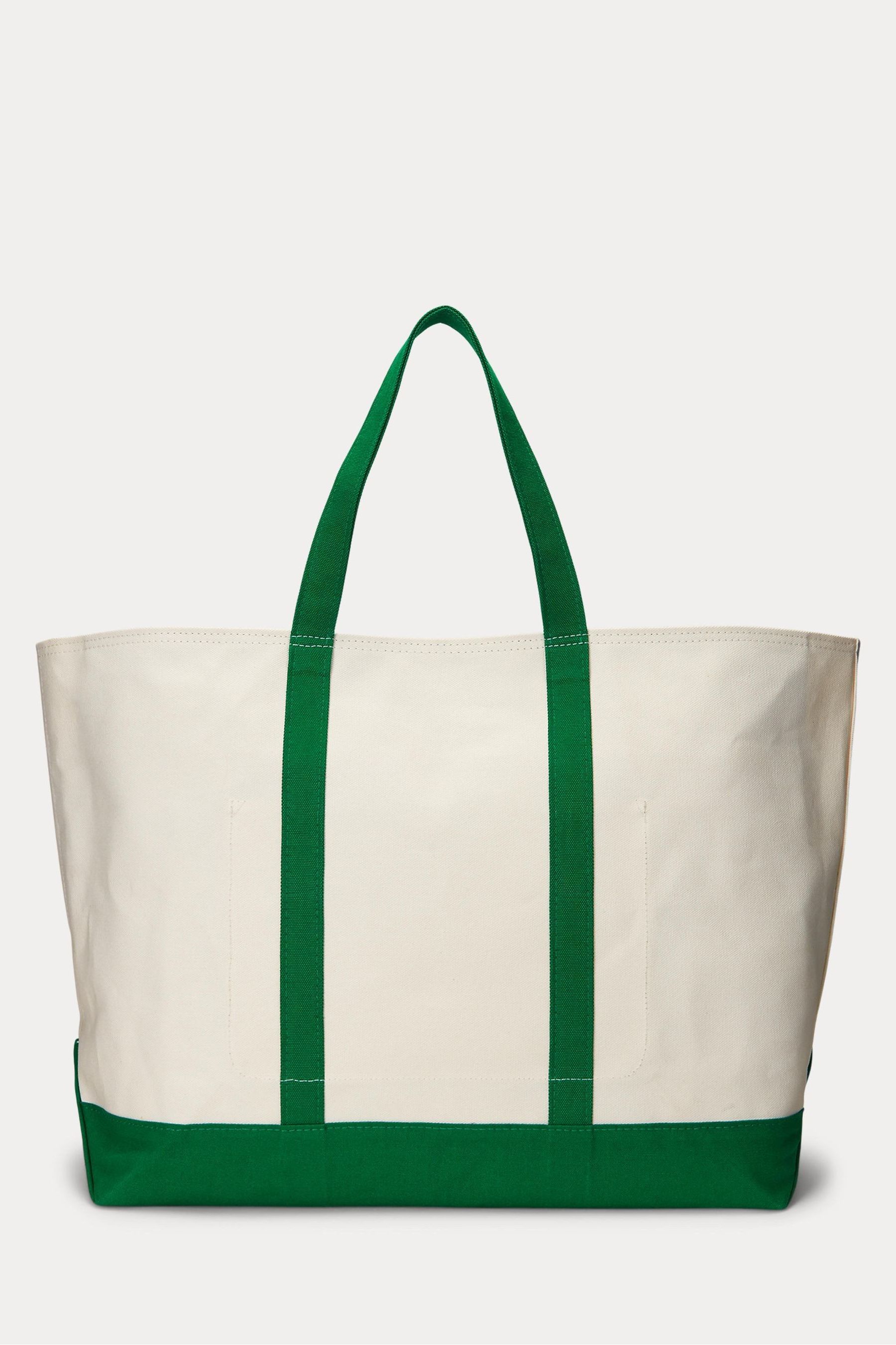Buy Polo Ralph Lauren Cream 100 Cotton Tote Bag from the Next UK online shop