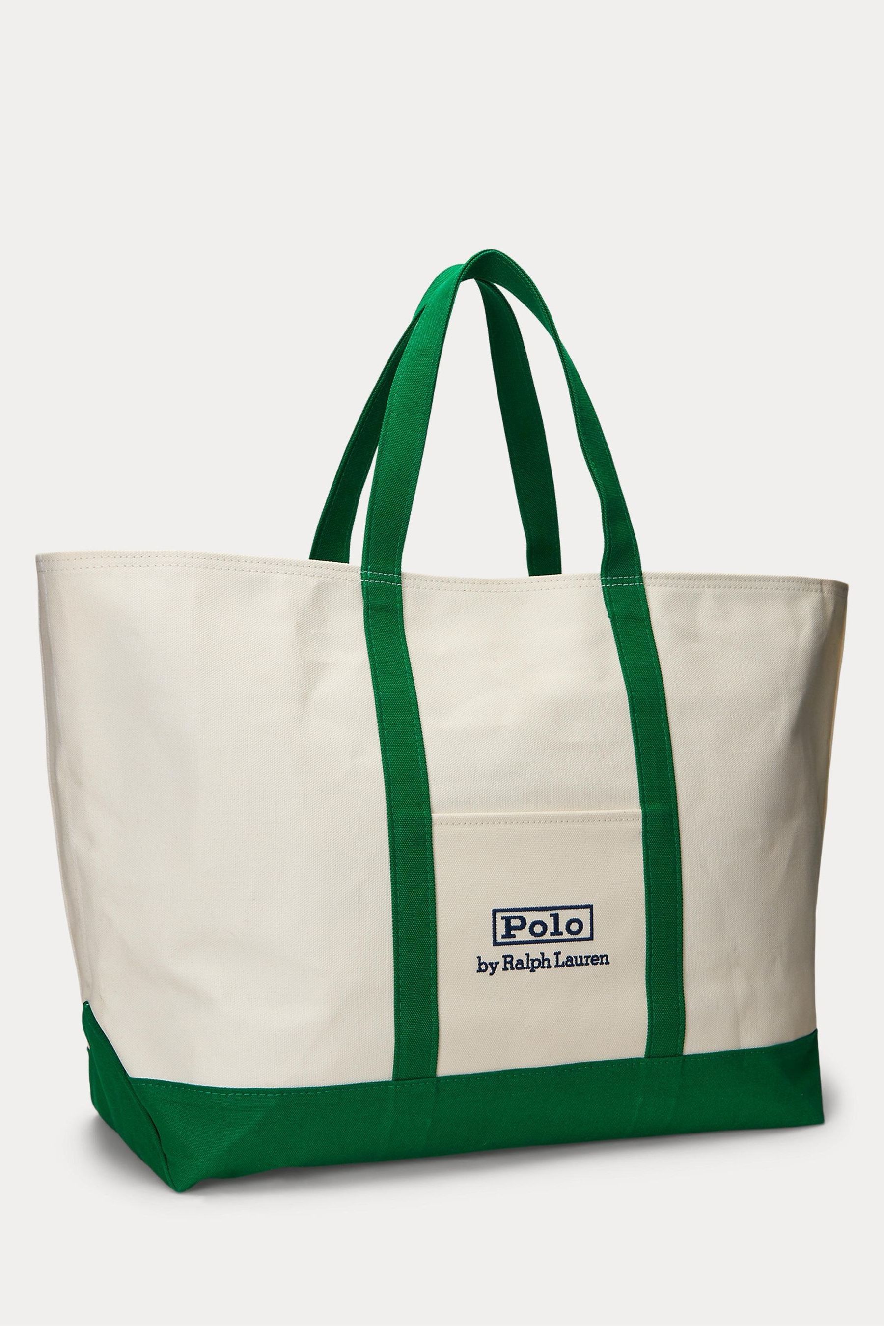 Ralph lauren cream bag online