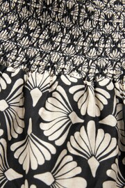 Black/Neutral Printed Co-ord Tiered Mini Skirt - Image 7 of 8