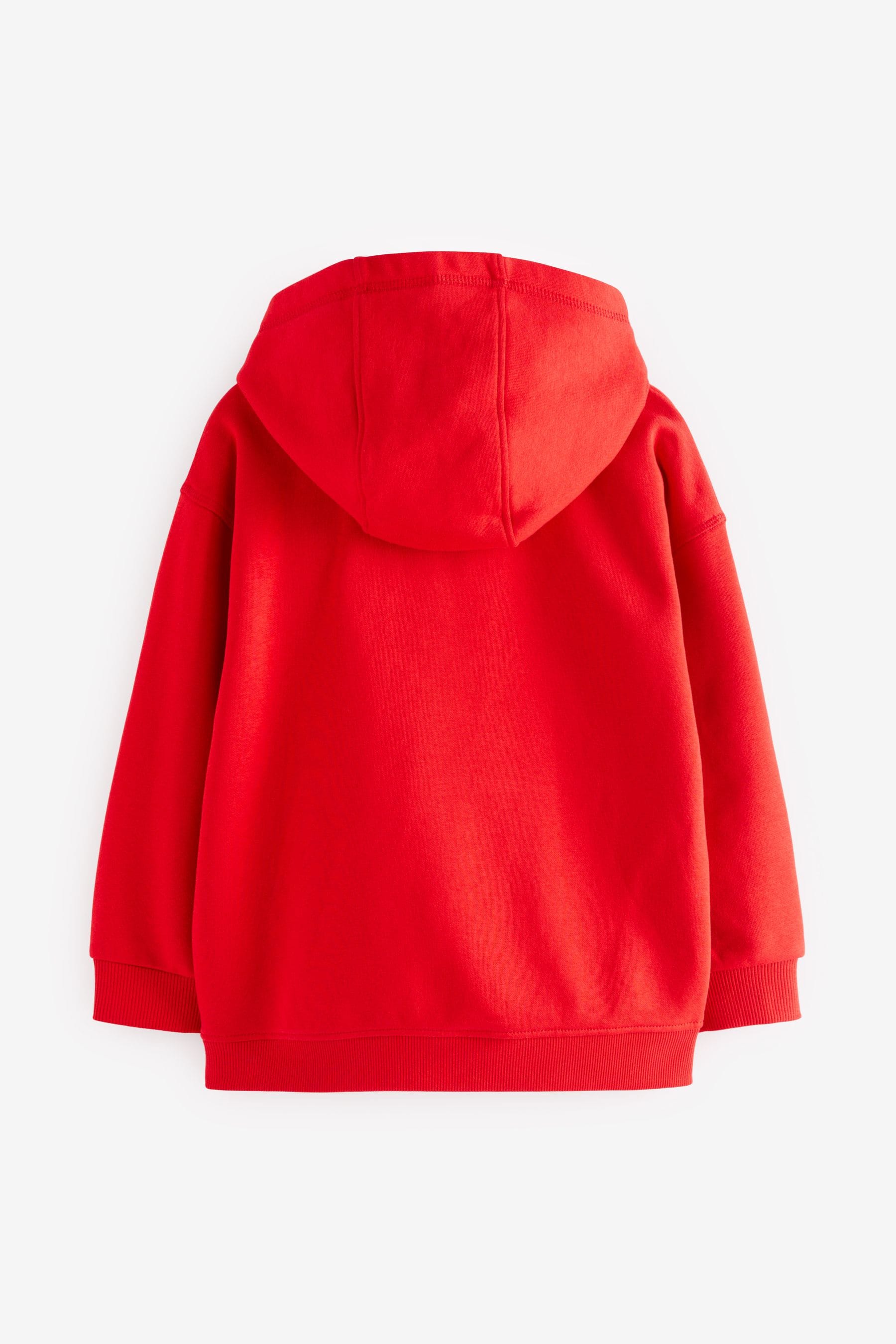 Plain red hoodie target top