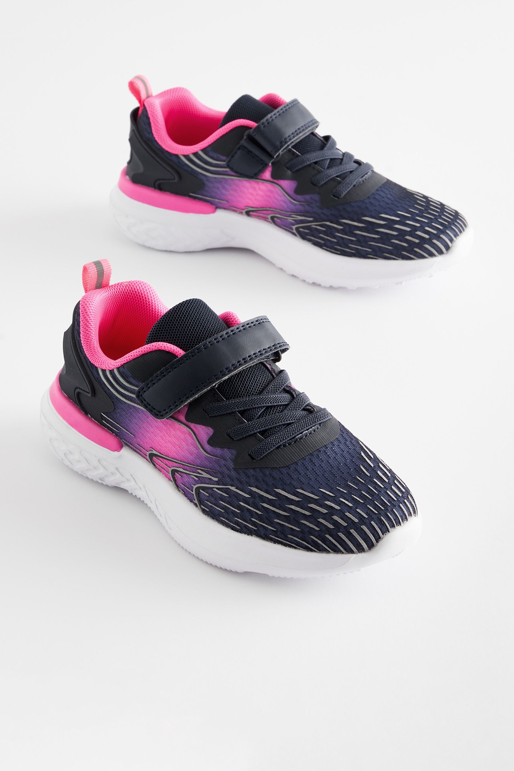 Elastic lace up trainers online