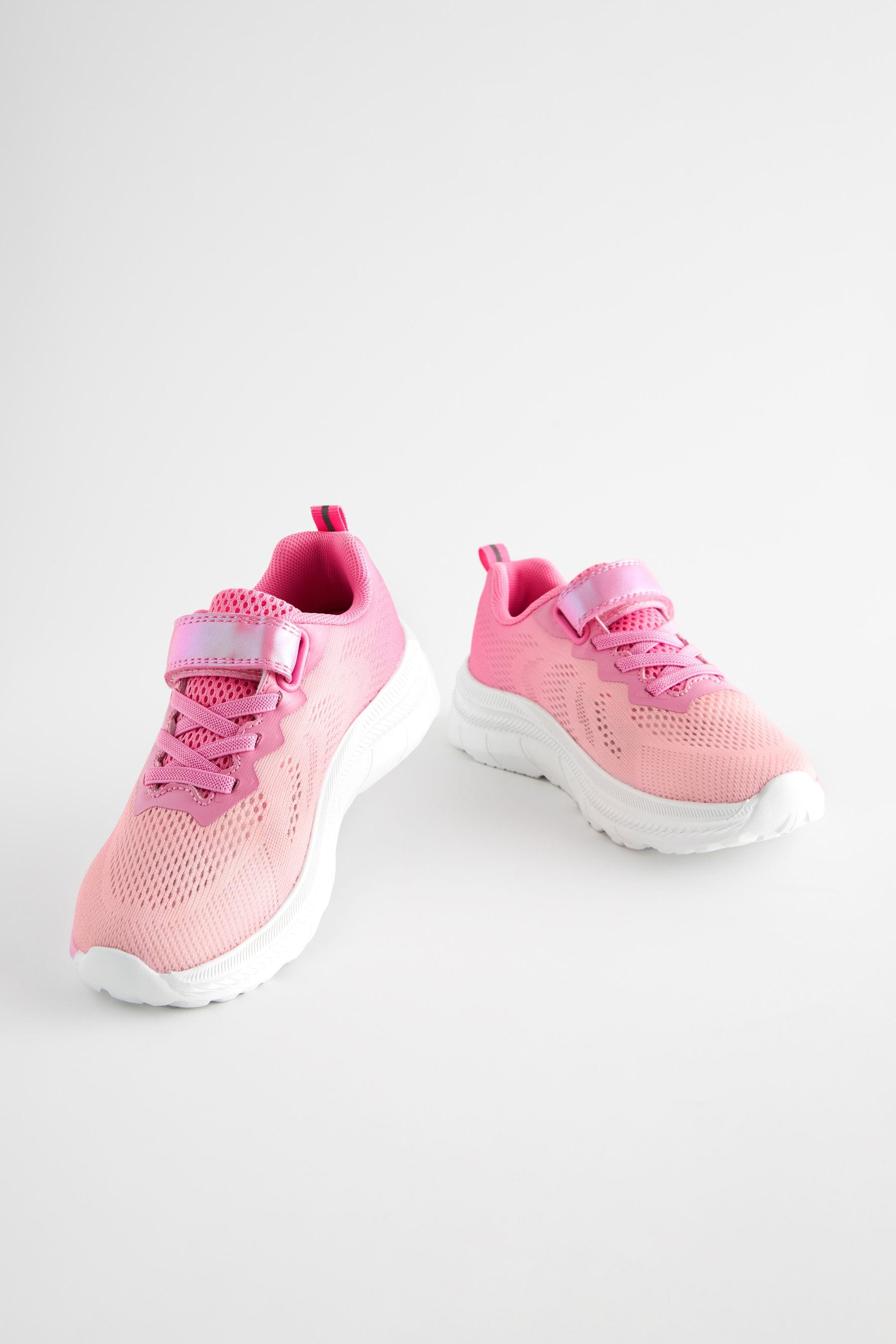 NEXT Pink Glitter School PE Trainers uk5eu38 Girls