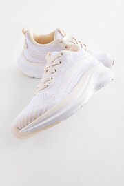 White Lace-Up Trainers - Image 5 of 5