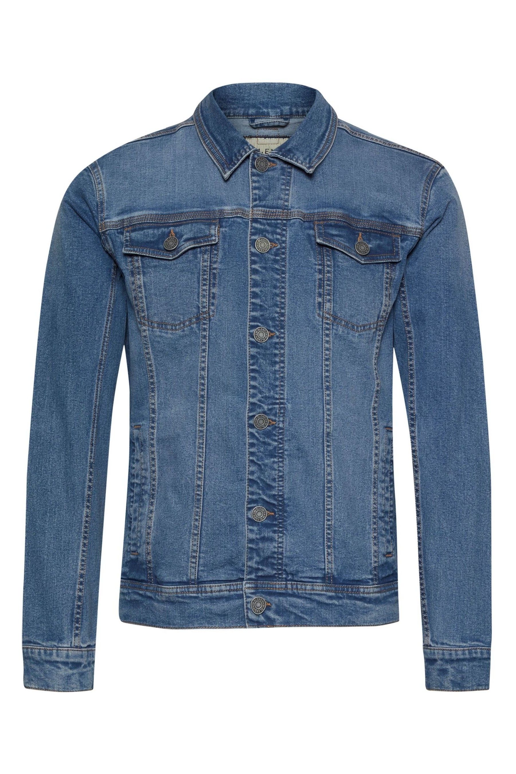 Blend global jeansmaker built in blue jacket cheap