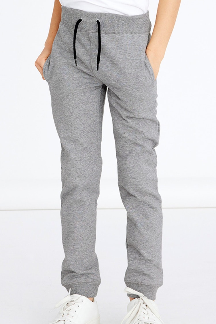 Name It Grey Cuffed Cotton Joggers - Image 1 of 5