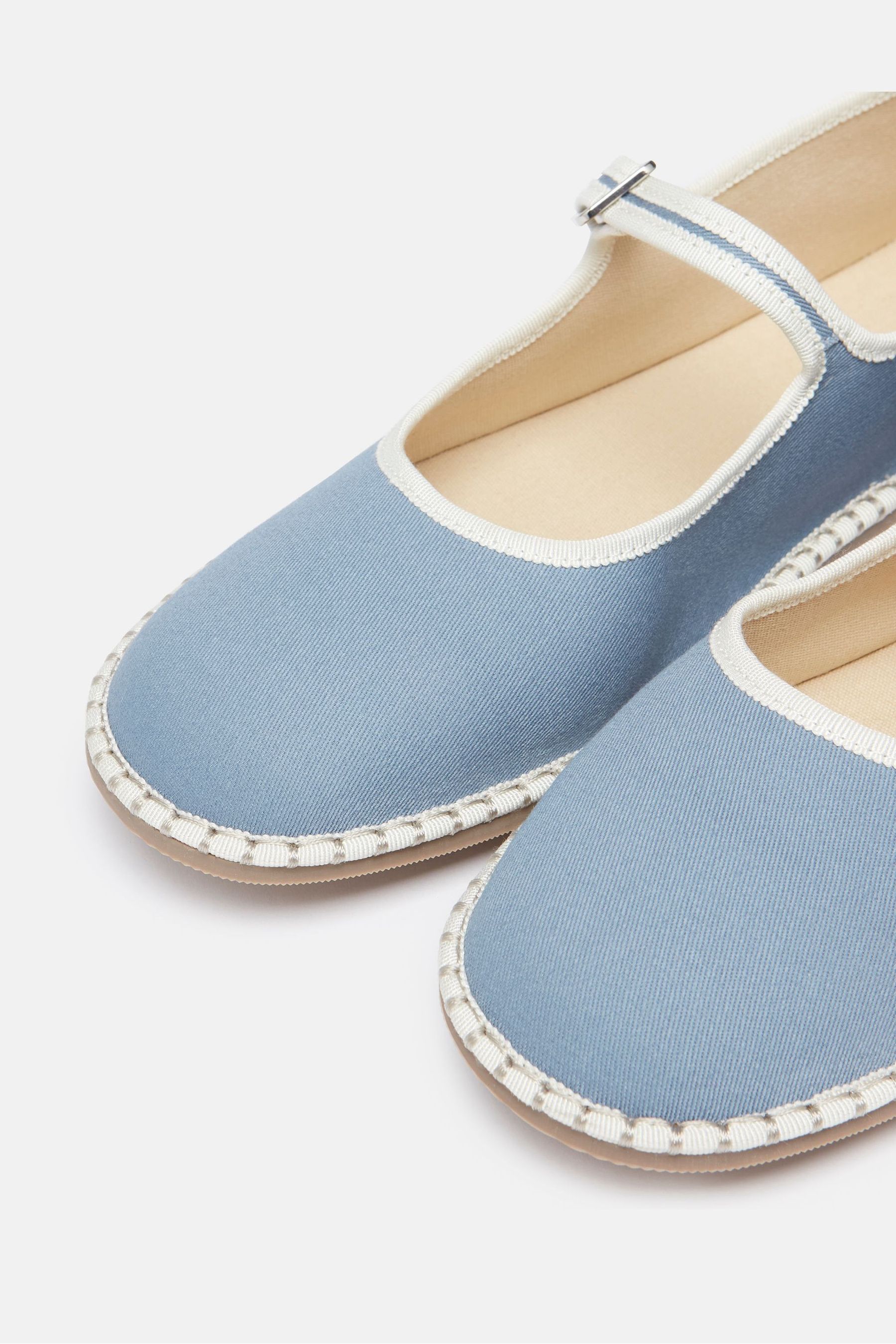 Buy Joules Maddison Light Blue Canvas Mary Jane Shoes from Next USA
