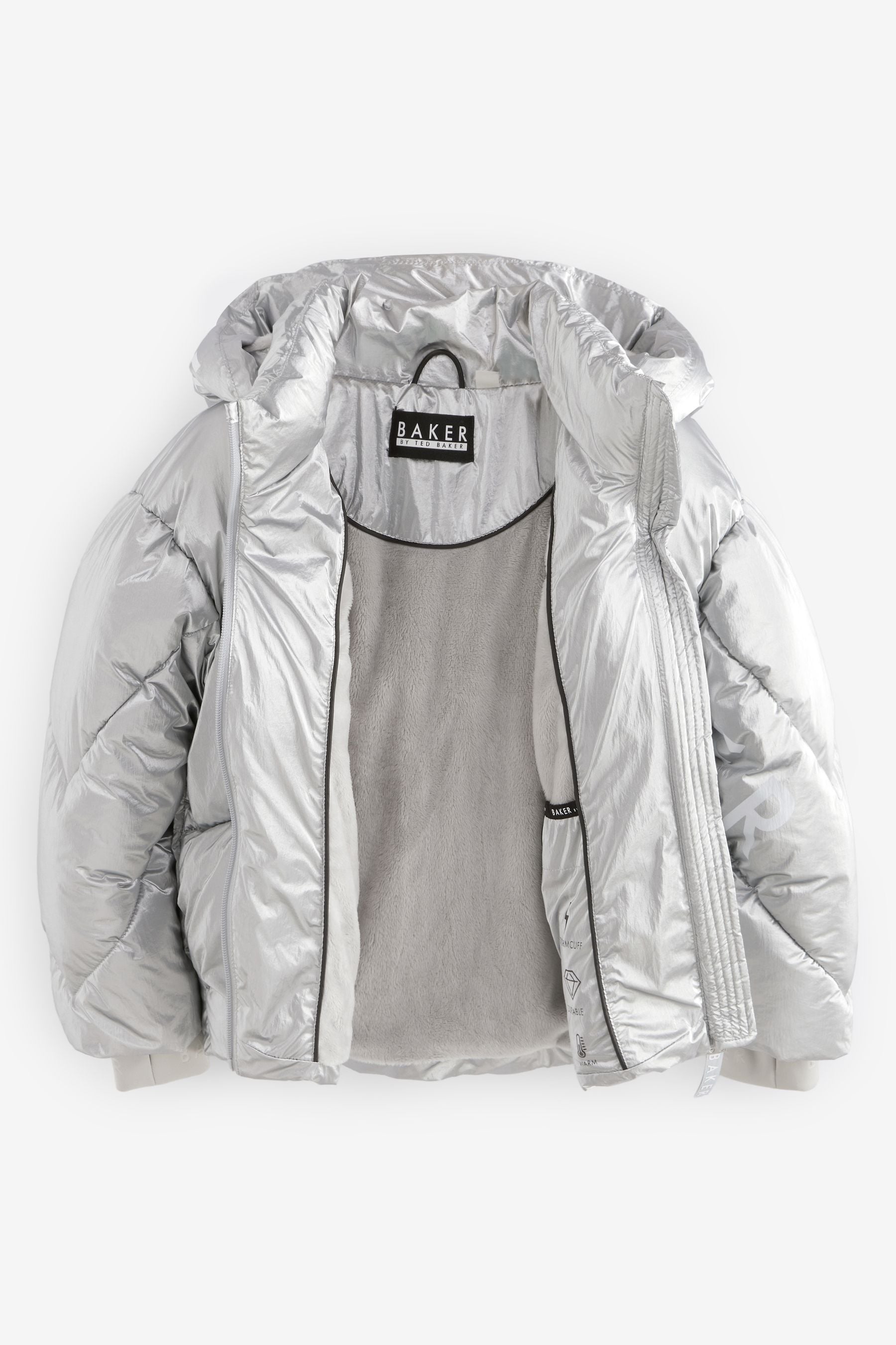 Ted baker silver coat top