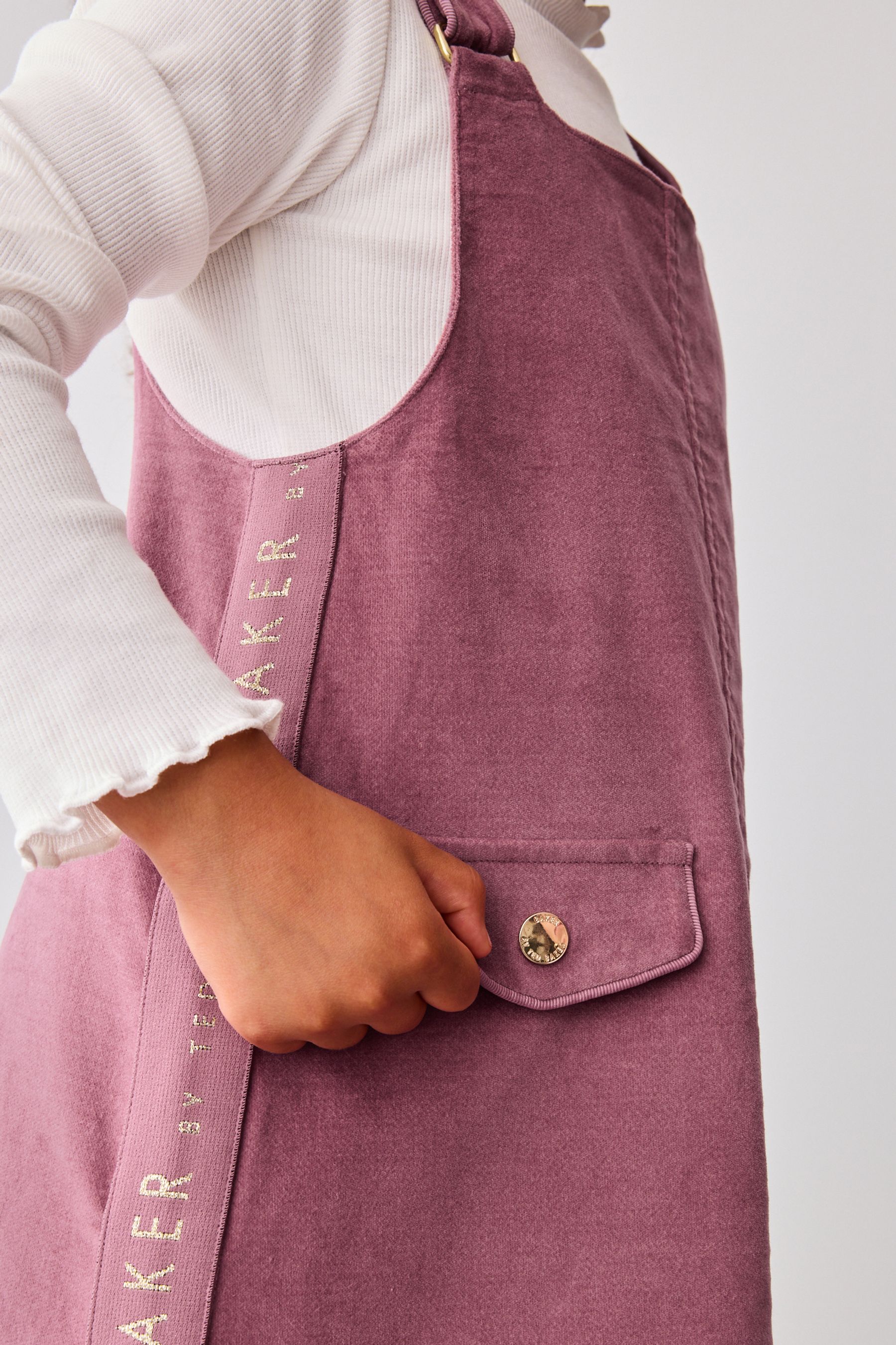 Ted baker pinafore dress sale