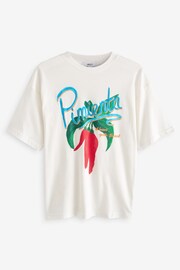 Red Chilli Pepper Graphic Short Sleeve T-Shirt - Image 4 of 5