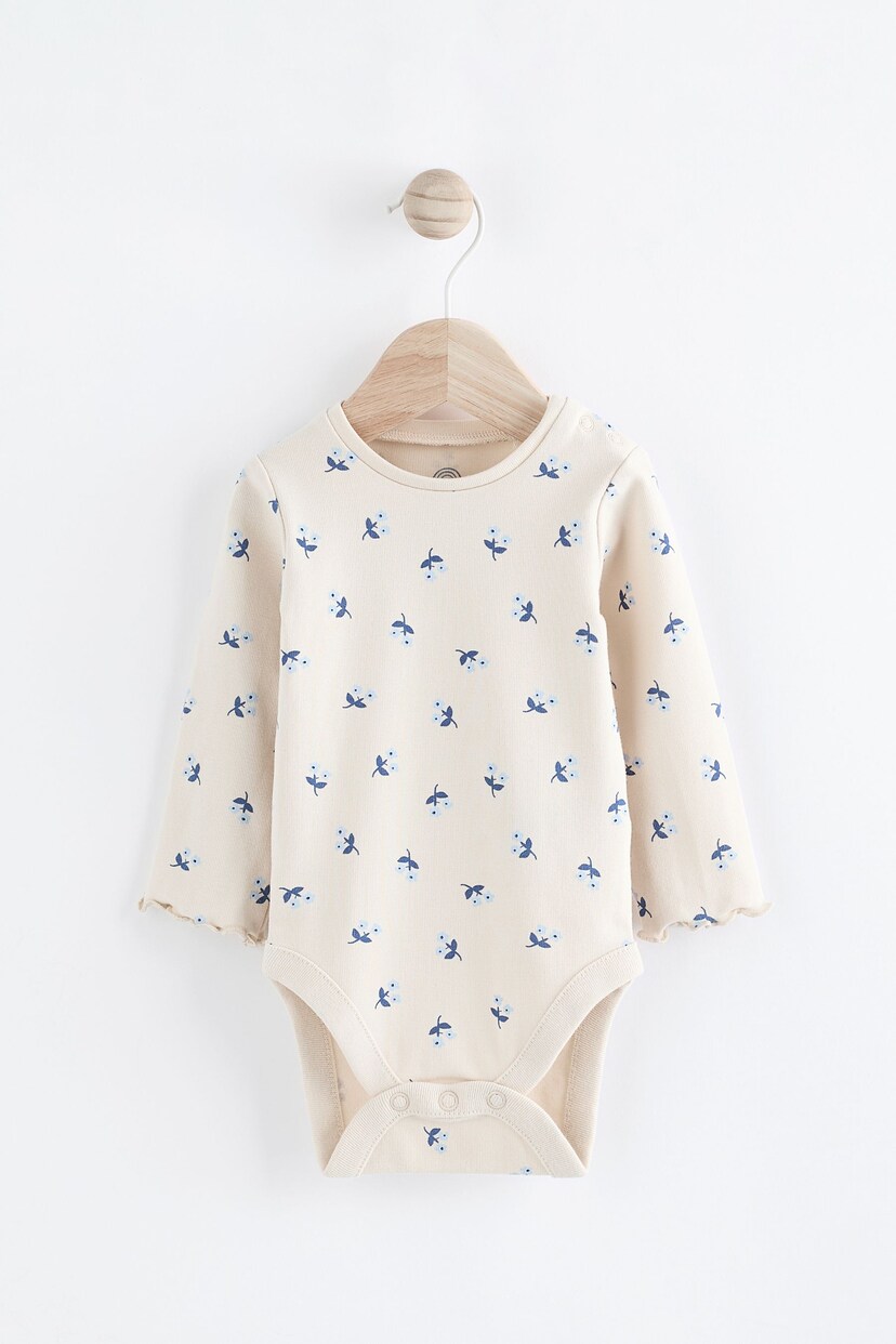 Denim Baby Dungaree and Long Sleeve Bodysuit Set (0mths-2yrs) - Image 6 of 12