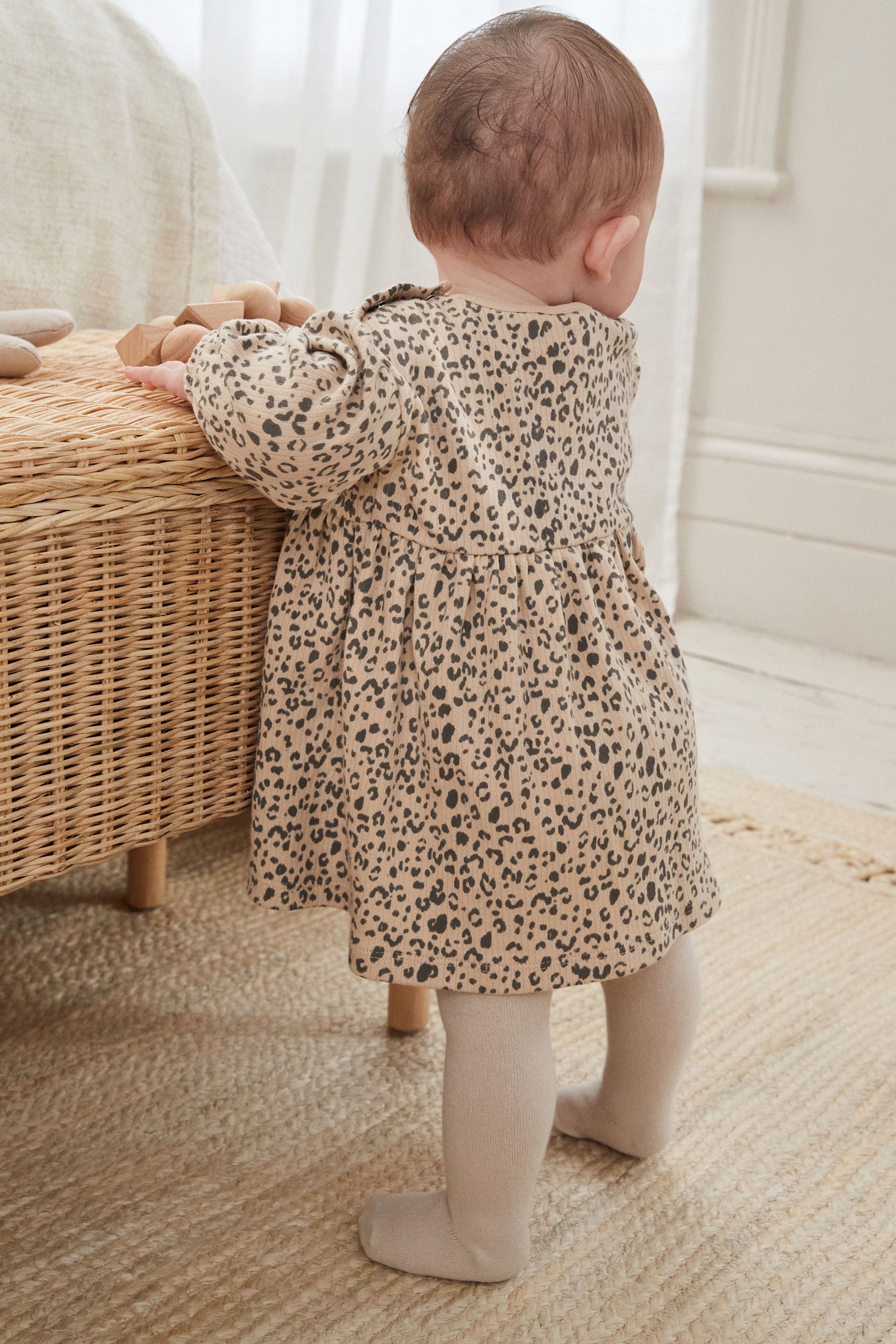 Leopard tights baby 2025
