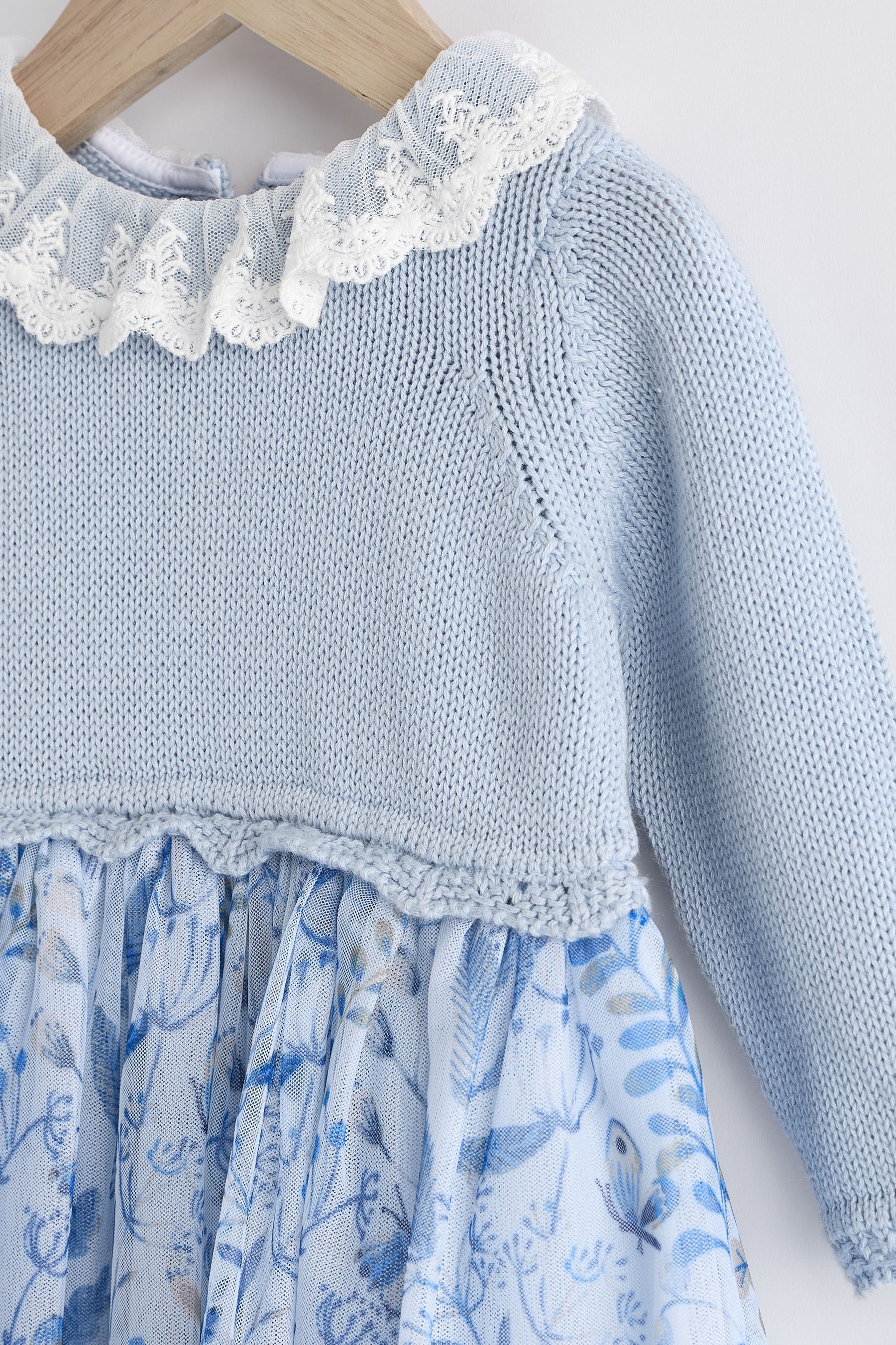 Next baby blue dress cheap