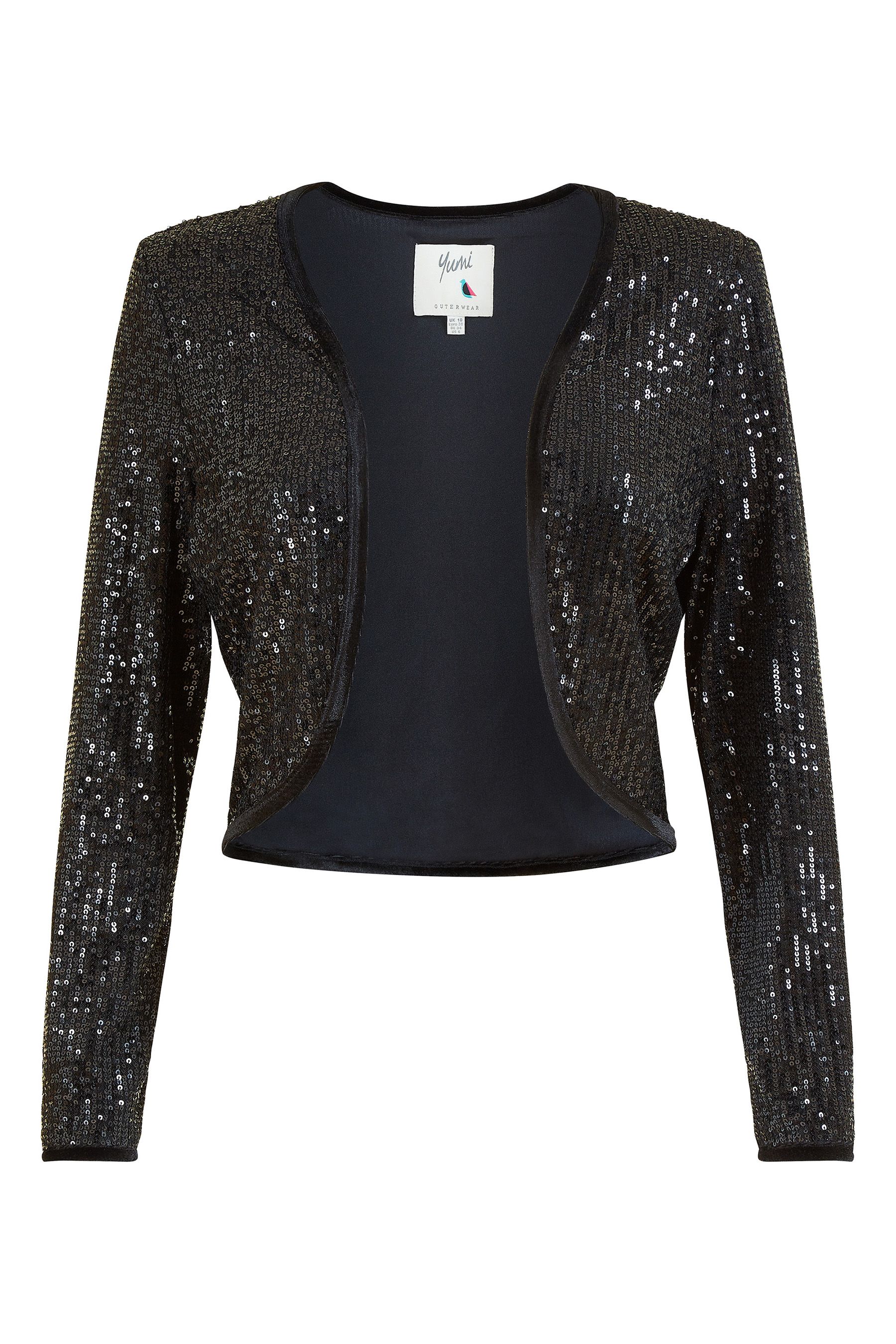 Silver glitter bolero shop