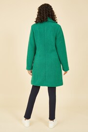 Yumi Green Teddy Bear Coat - Image 4 of 5