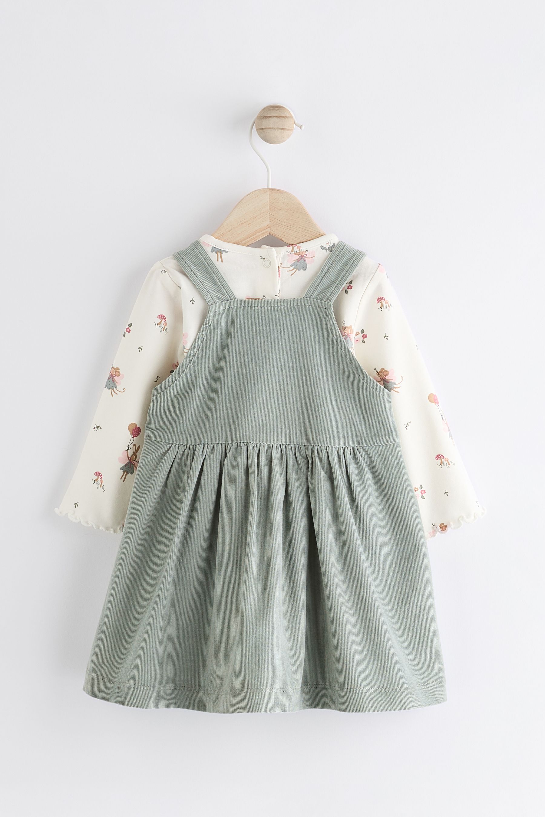 Next pinafore dress baby top