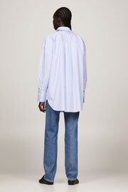 Tommy Hilfiger Loose Fit Blue Shirt - Image 5 of 9