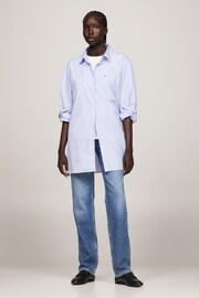 Tommy Hilfiger Loose Fit Blue Shirt - Image 7 of 9