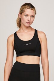 Tommy Hilfiger Essentials Sports Black Crop Top - Image 1 of 6