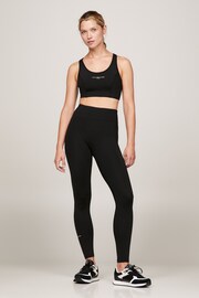 Tommy Hilfiger Essentials Sports Black Crop Top - Image 4 of 6