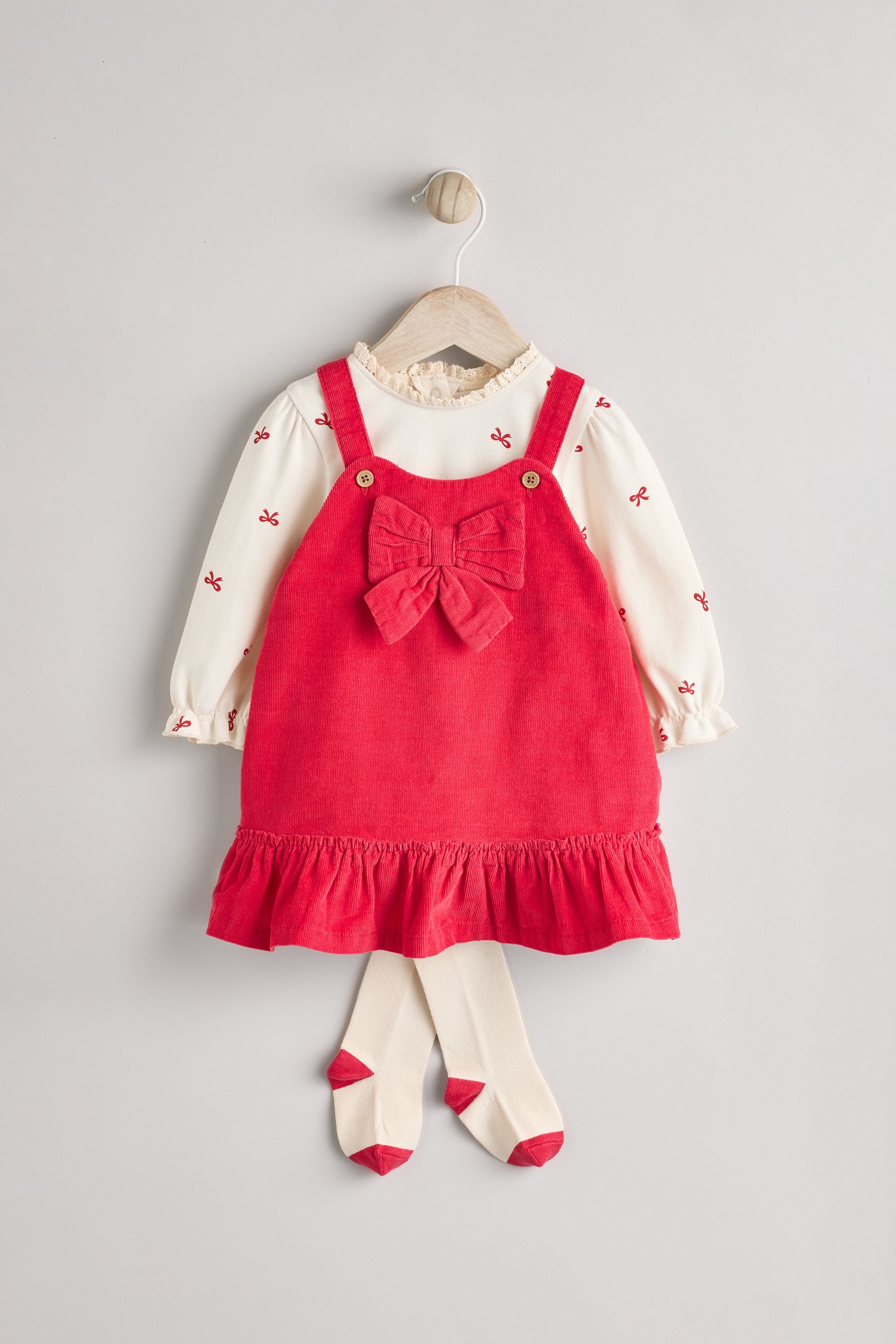 Next pinafore dress baby top