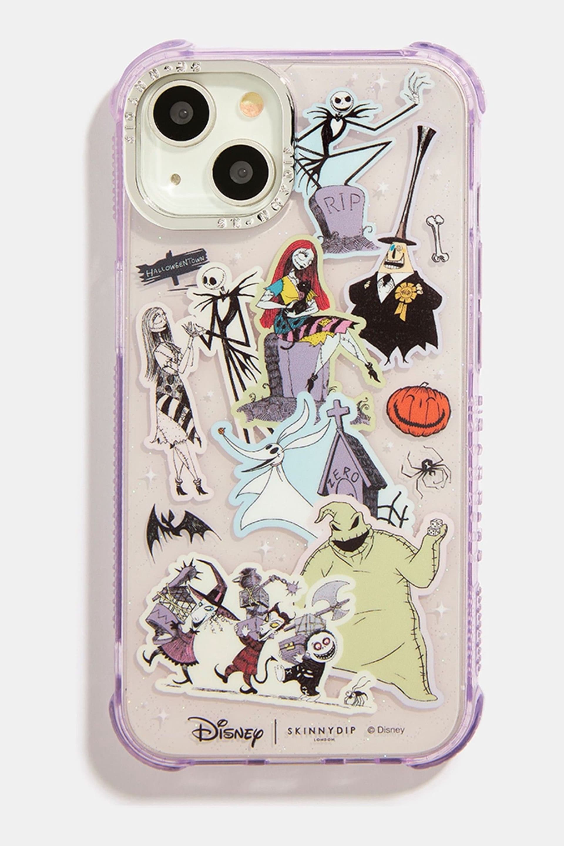 Skinnydip The Nightmare Before Christmas Purple Sticker London 15 Pro Max Case - Image 1 of 4