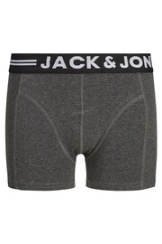 JACK & JONES Black Boxers 3 Pack - Image 4 of 5