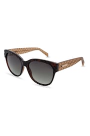 Karen Millen Brown Sunglasses - Image 1 of 5