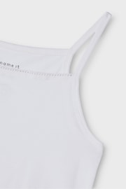 Name It White Organic Cotton Vest 2 Pack - Image 5 of 5