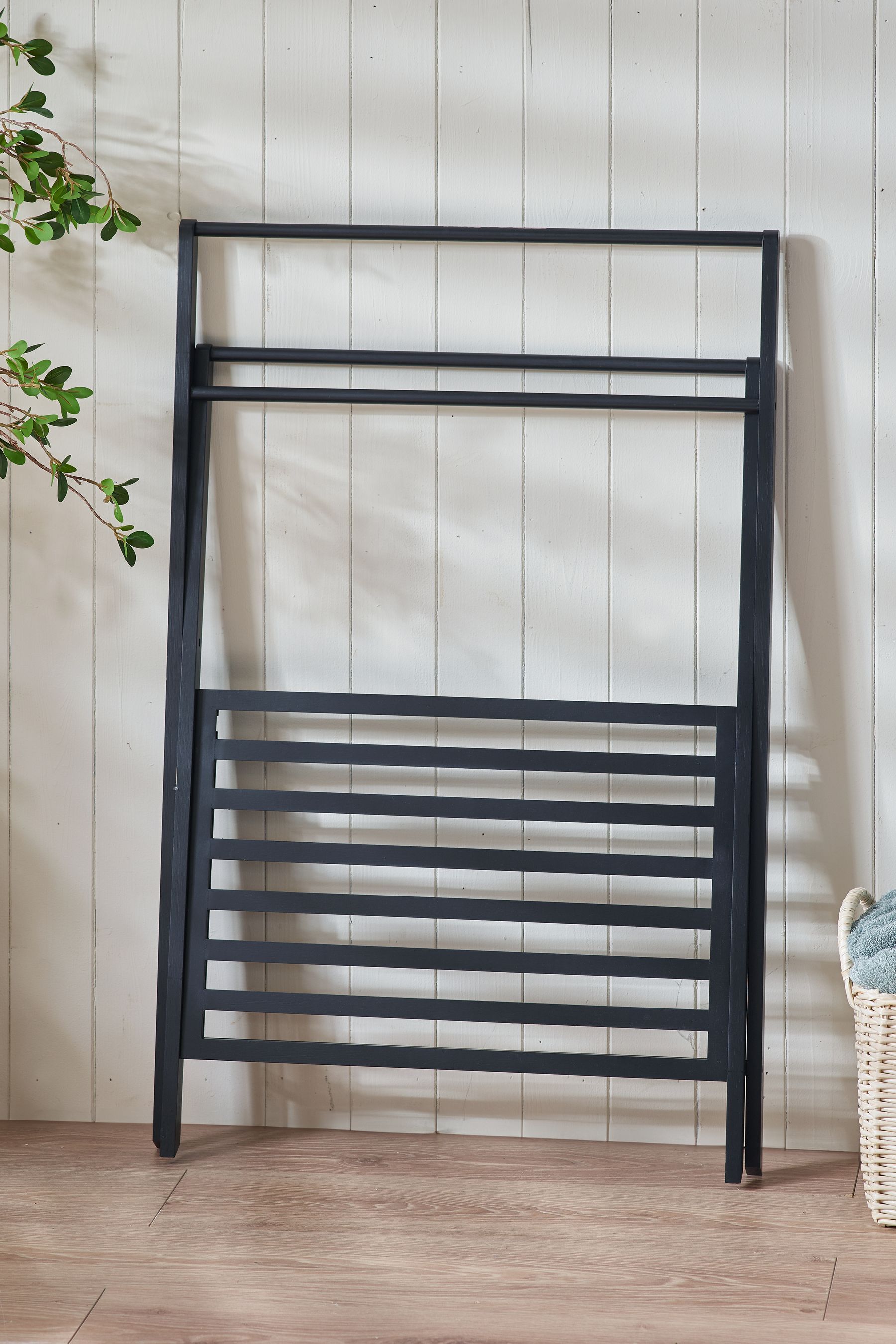 Buy Black Folding Towel Rack from Next Singapore