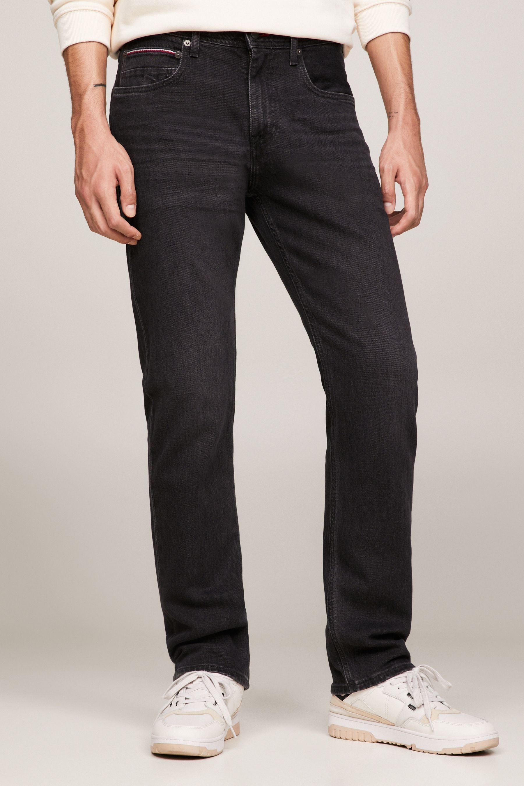 Buy Tommy Hilfiger Black Mercer Jeans from the Next UK online shop