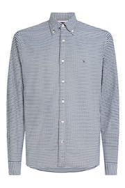 Tommy Hilfiger Blue 1985 Oxford Gingham Shirt - Image 4 of 6