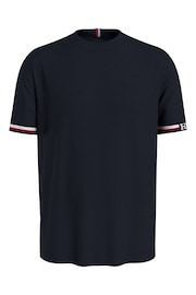 Tommy Hilfiger Blue Monotype T-Shirt - Image 1 of 2