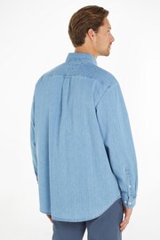 Tommy Hilfiger Blue Soft Denim Shirt - Image 2 of 6