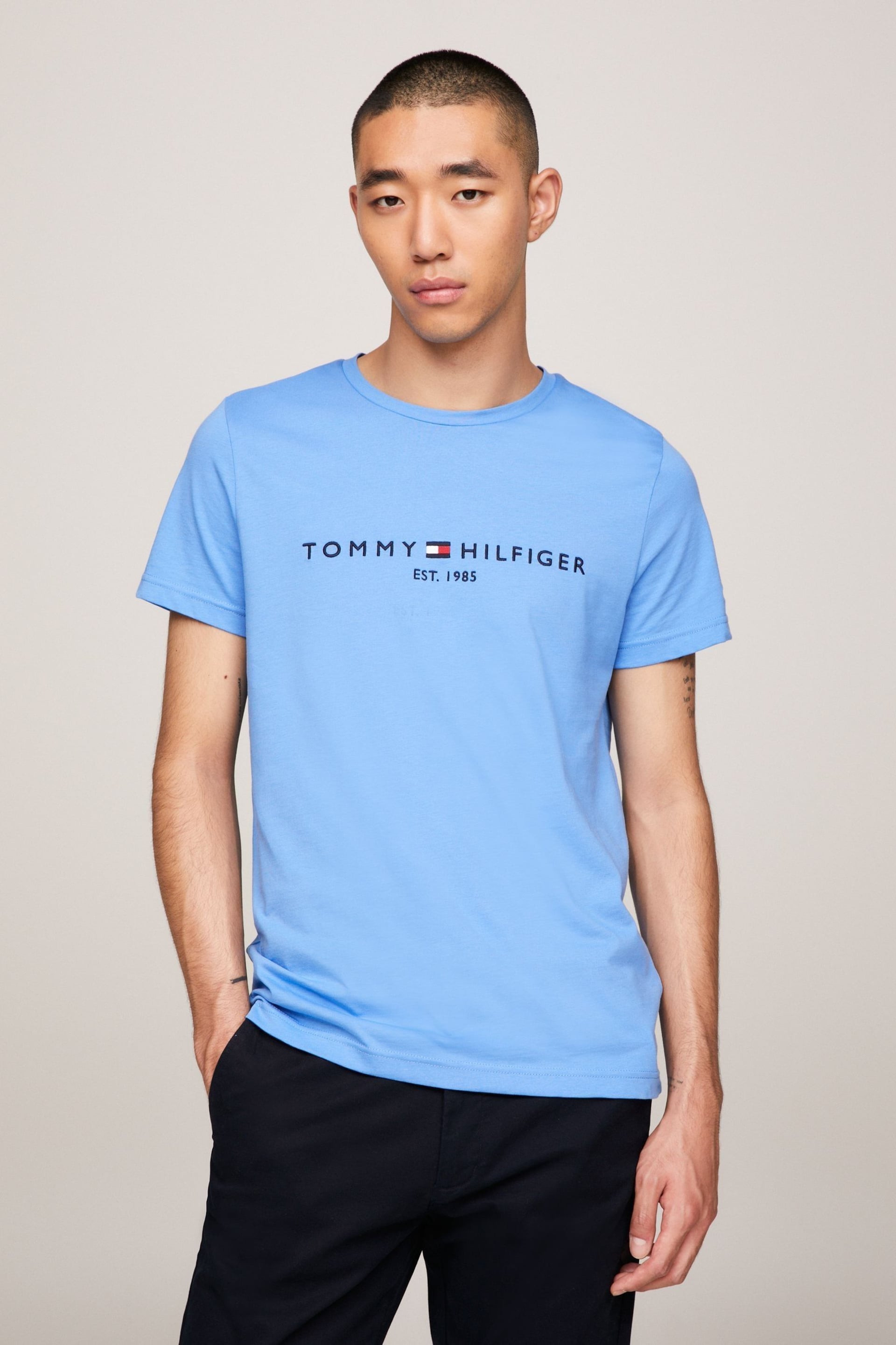Tommy Hilfiger Bluye Logo T-Shirt - Image 1 of 5